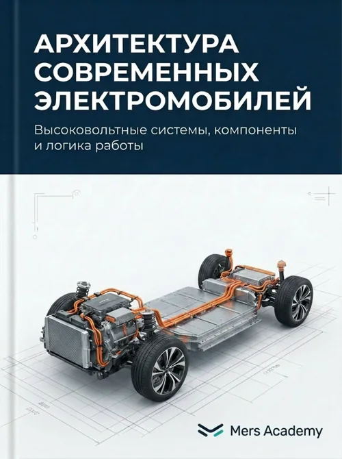 Обложка пособия «Архитектура современных электромобилей»
